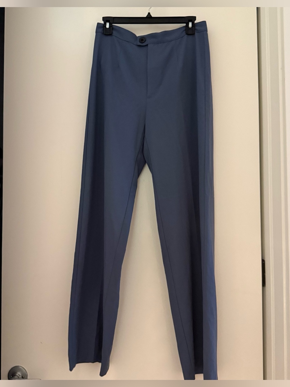 Pull & Bear Blue Straight Leg Smart Pants NWT Size 8